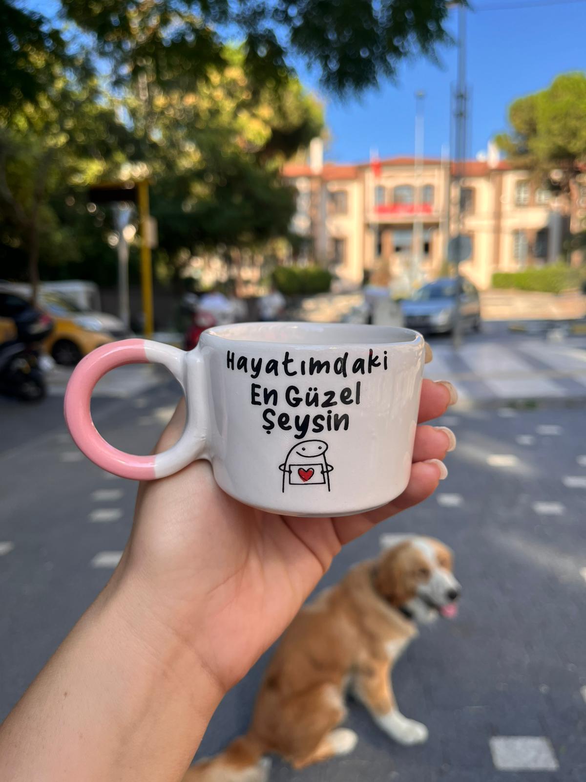 Hayatımdaki En Güzel Şeysin Düğüm Kupa