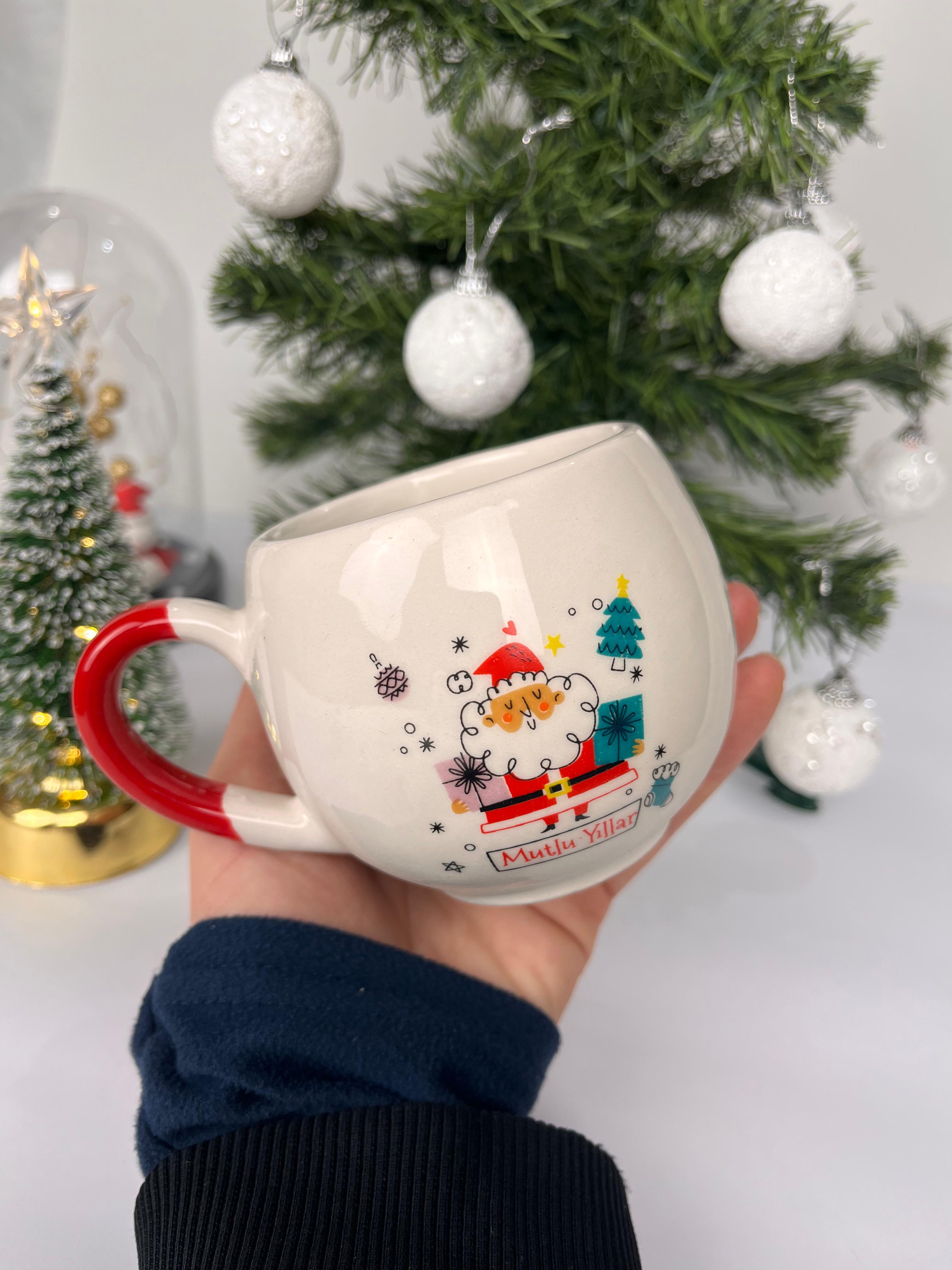 Hediyeli Noel Baba Balon Kupa