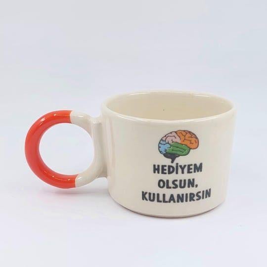 Hediyem Olsun Kullanırsın Düğüm Kupa