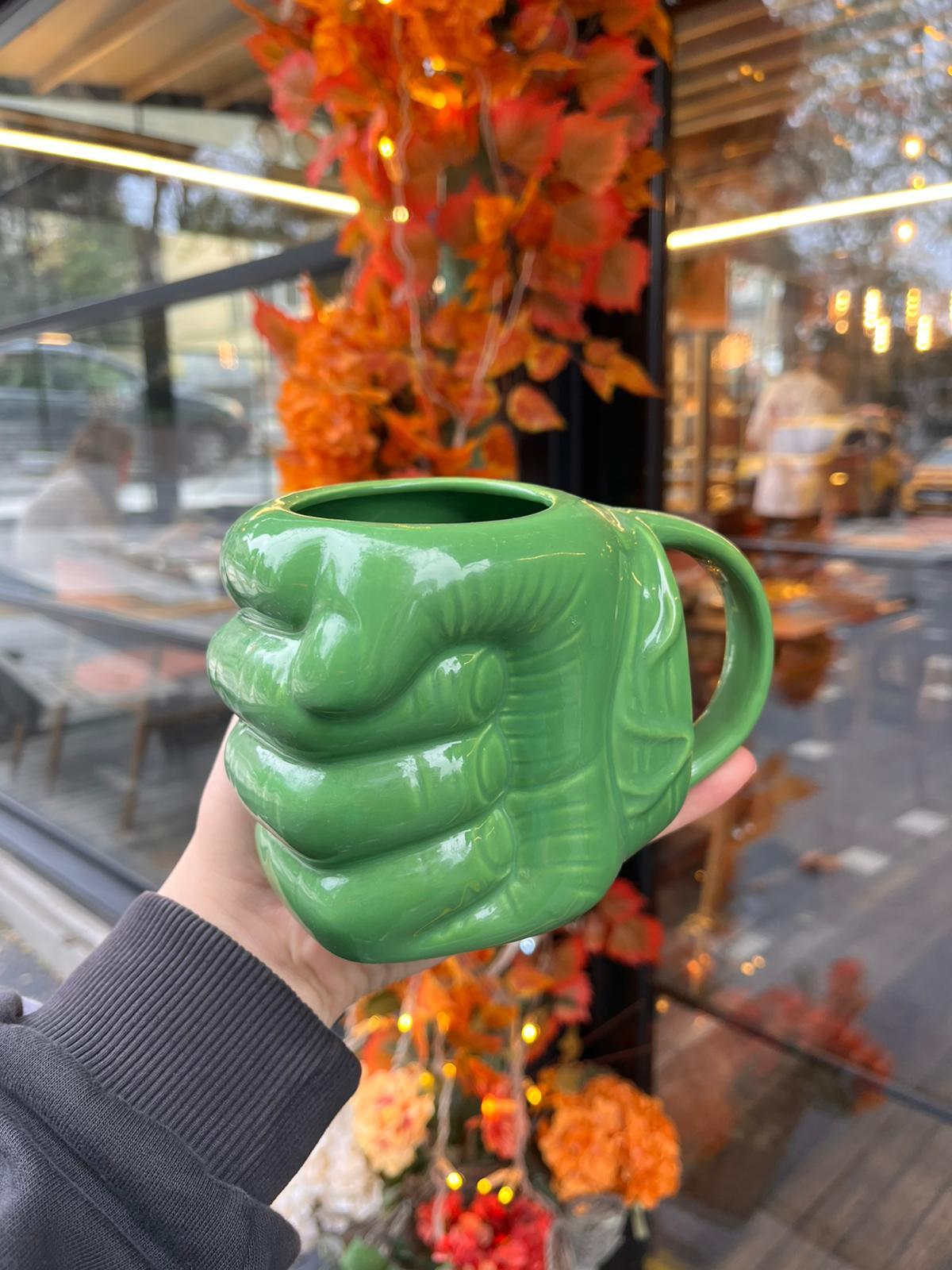 Hulk Yumruk 3D Mug Kupa