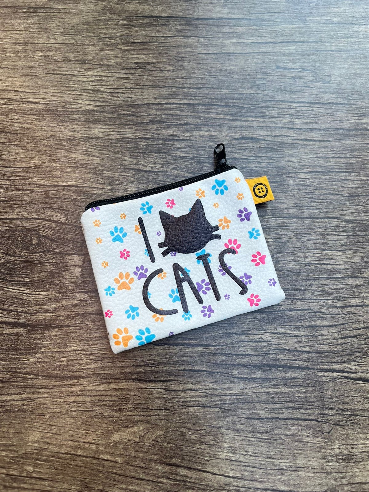 I Cats Kedi Bozuk Para Cüzdanı