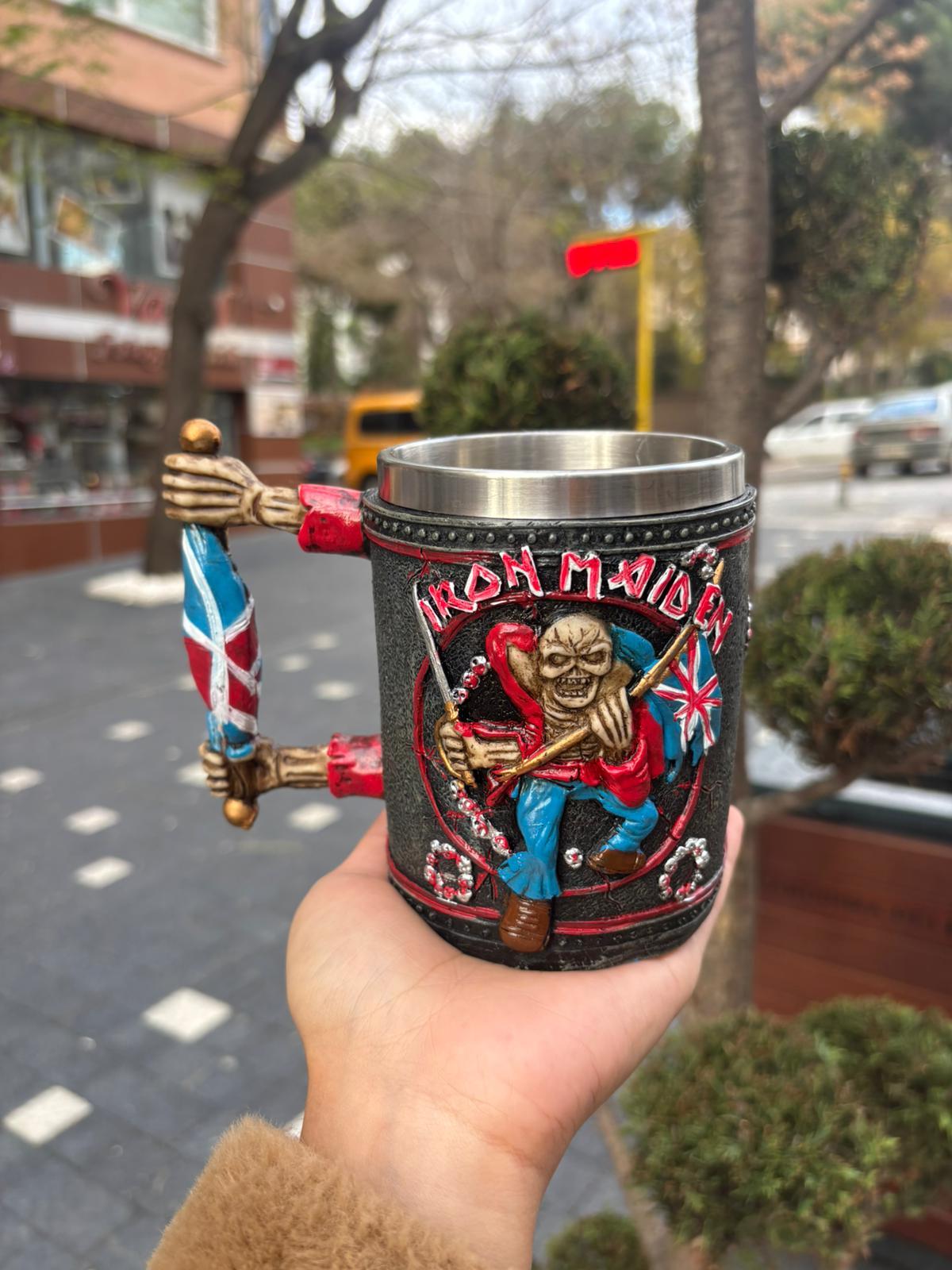 Iron Maıden 3D Mug Kupa