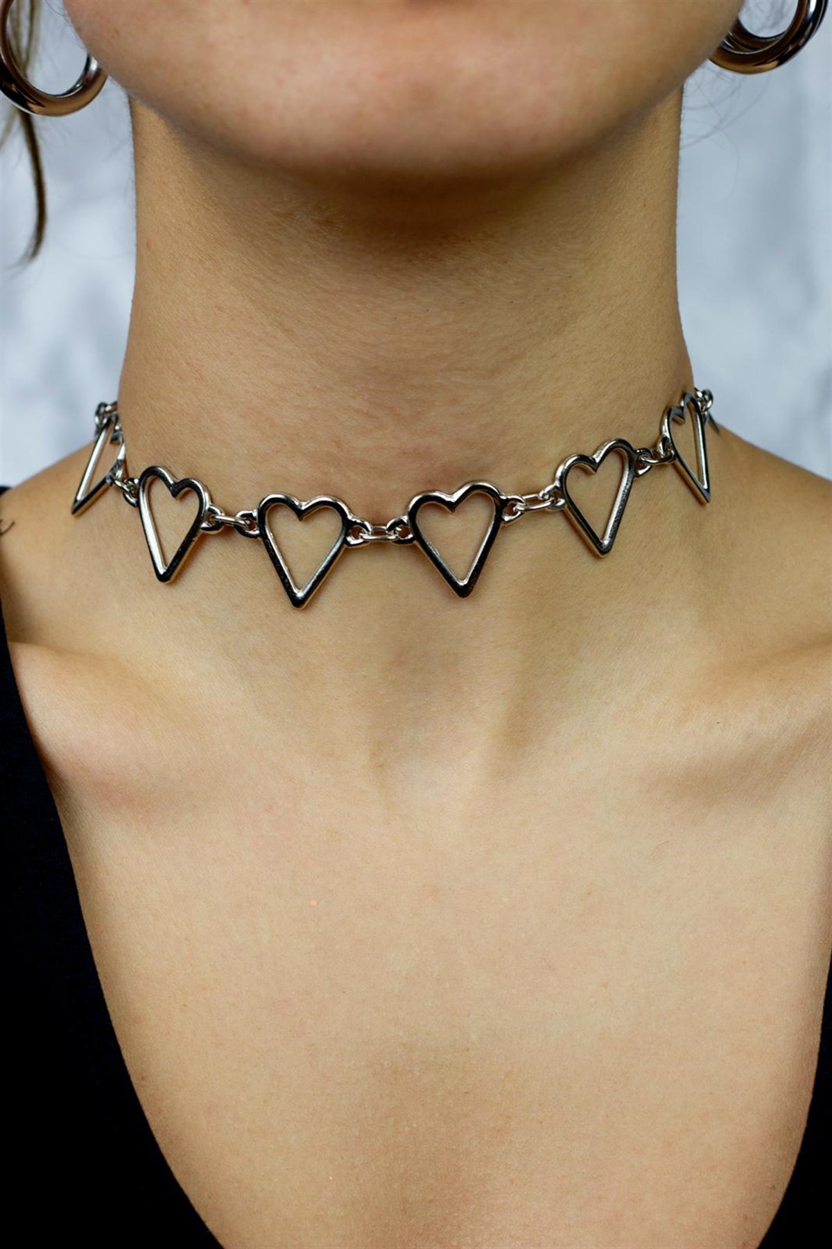 Kalpli Choker Kolye