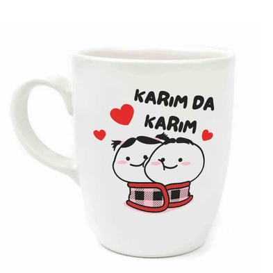 Karım Da Karım Oval Kupa