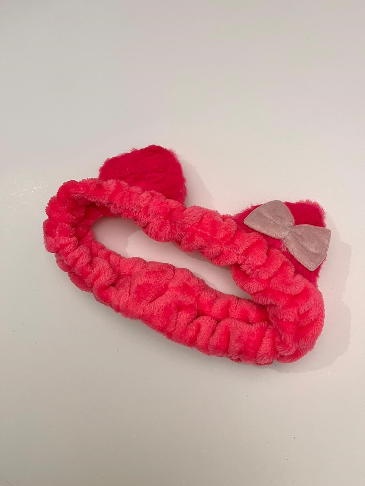 Kawaii Peluş Şeker Pembesi Saç Bandı