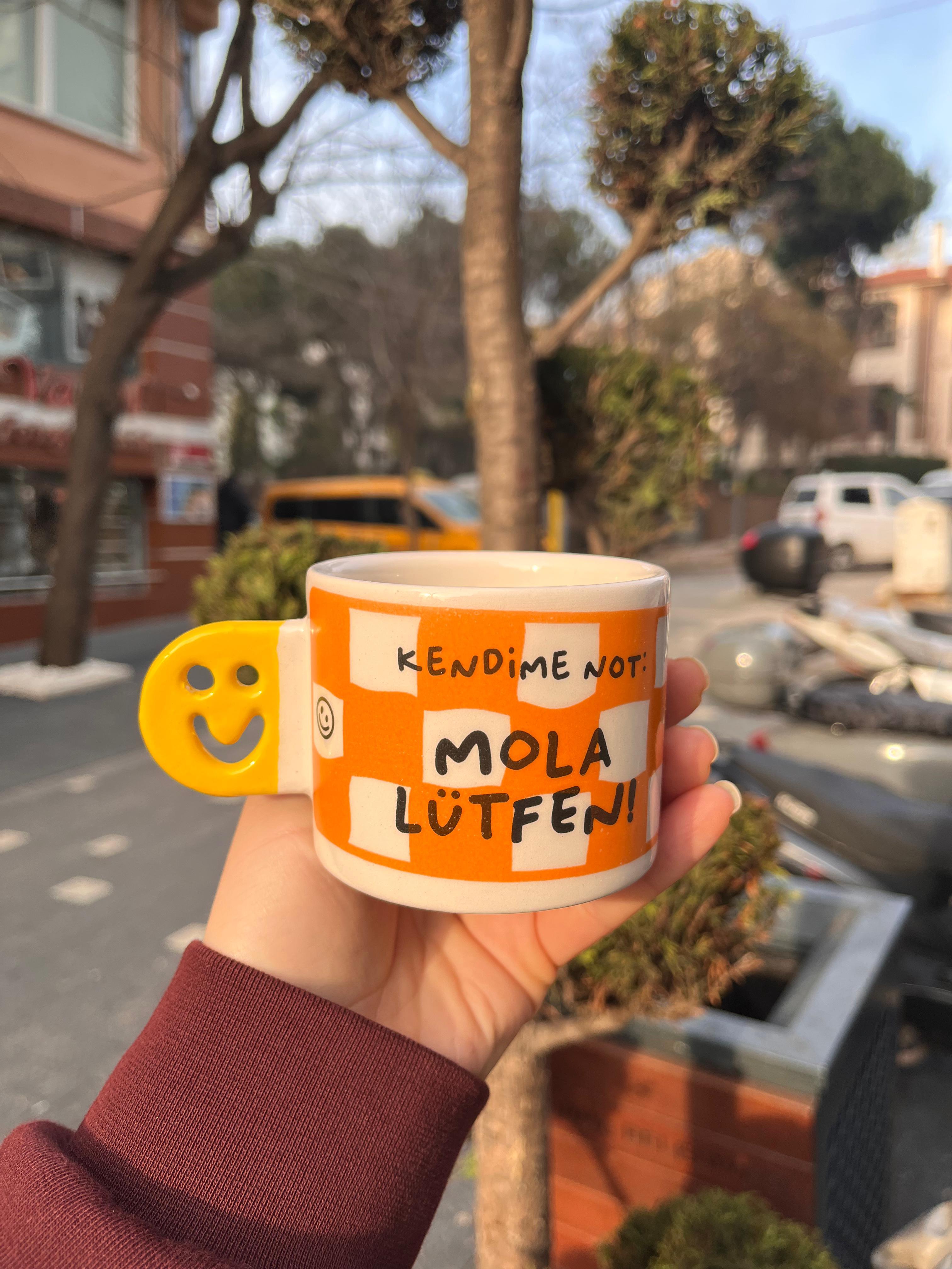 Kendime Not Mola Lütfen Smile Kupa