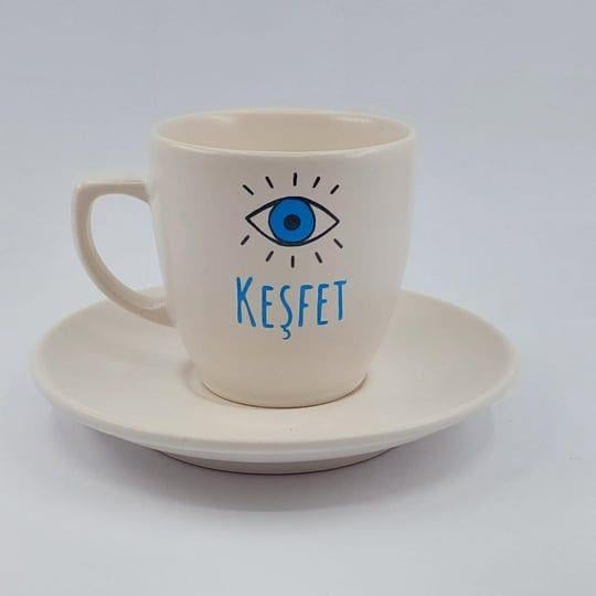 Keşfet Göz Türk Kahvesi Fincanı