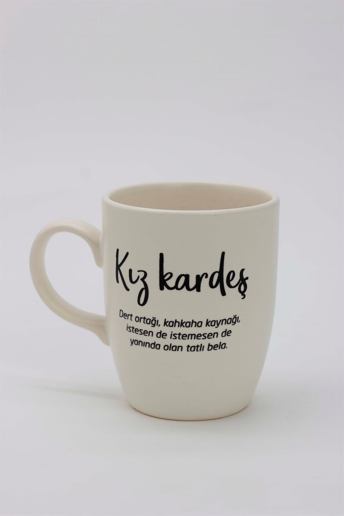 Kız Kardeş Beyaz Kupa