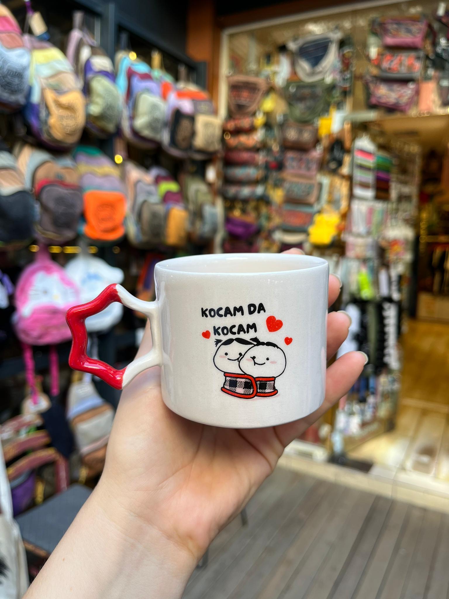 Kocam Da Kocam Yıldız Kulplu Kupa