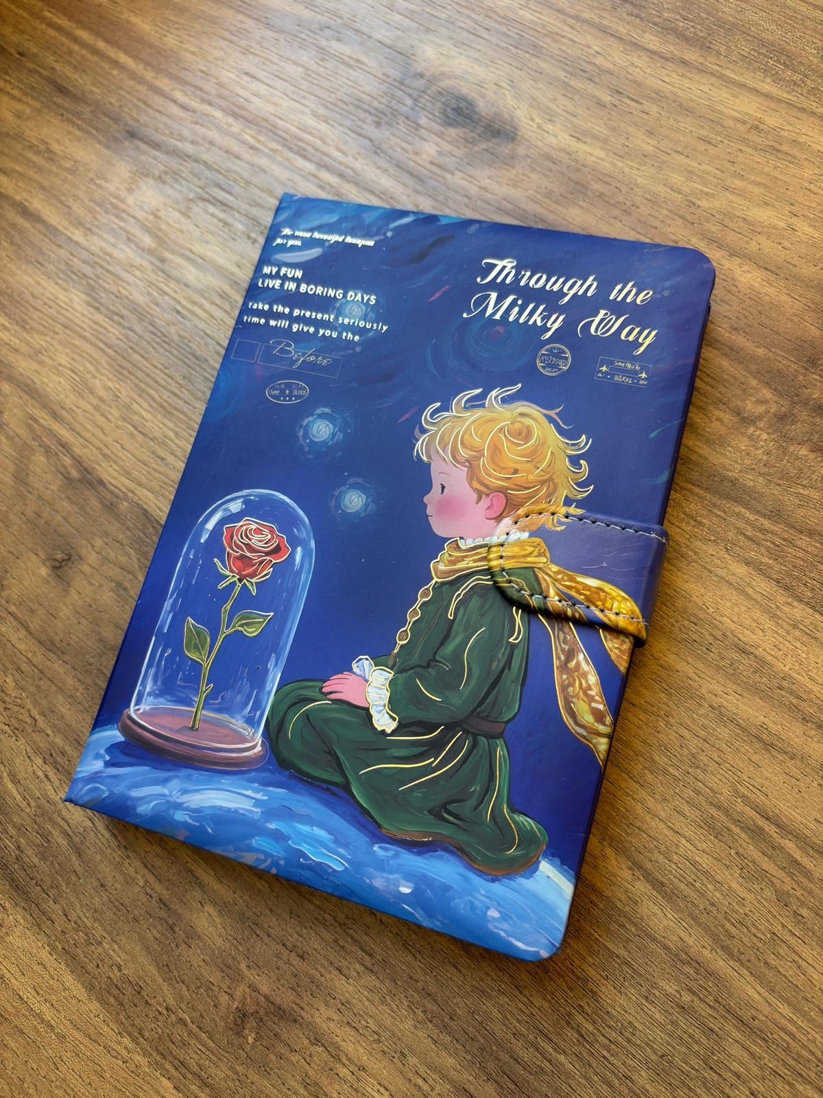 Küçük Prens Puf Defter A5 Boyutunda