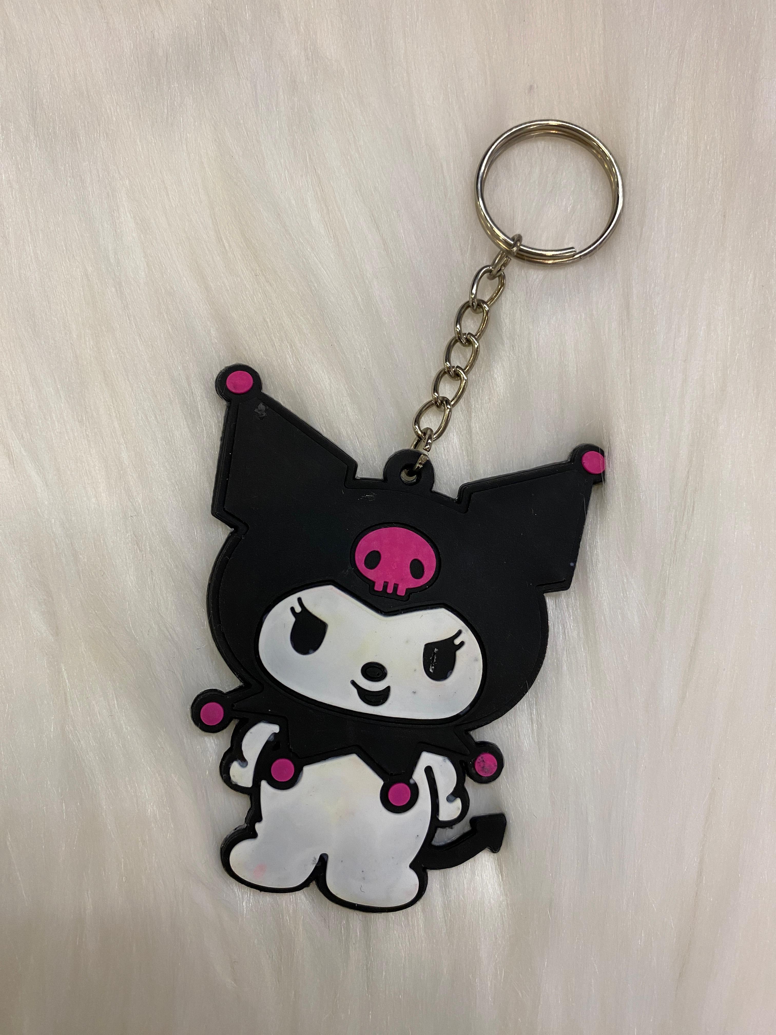 Kuromi Silikon Anahtarlık