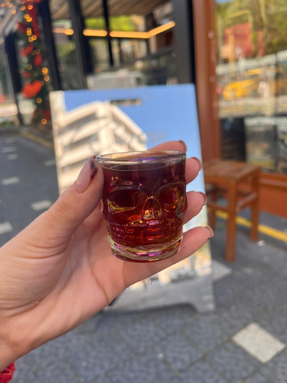 Kurukafa Cam Shot Bardağı