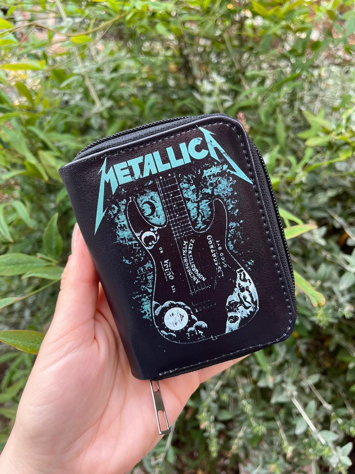 Metallica Hammett Guitar Kısa Cüzdan