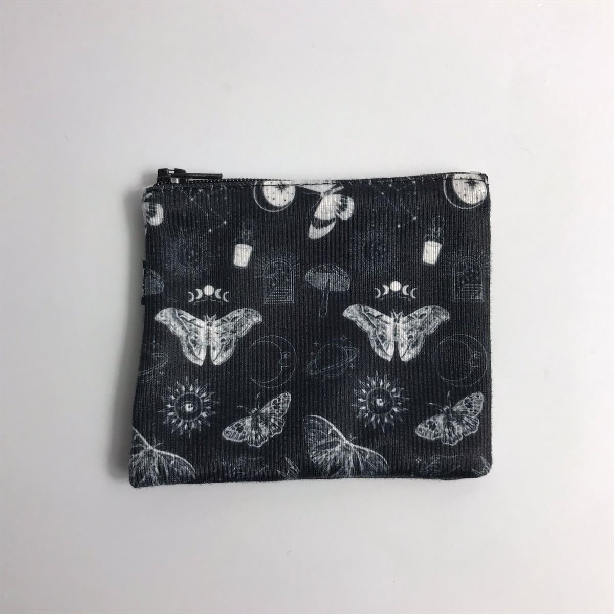 Mystical Moth Bozuk Para Cüzdanı
