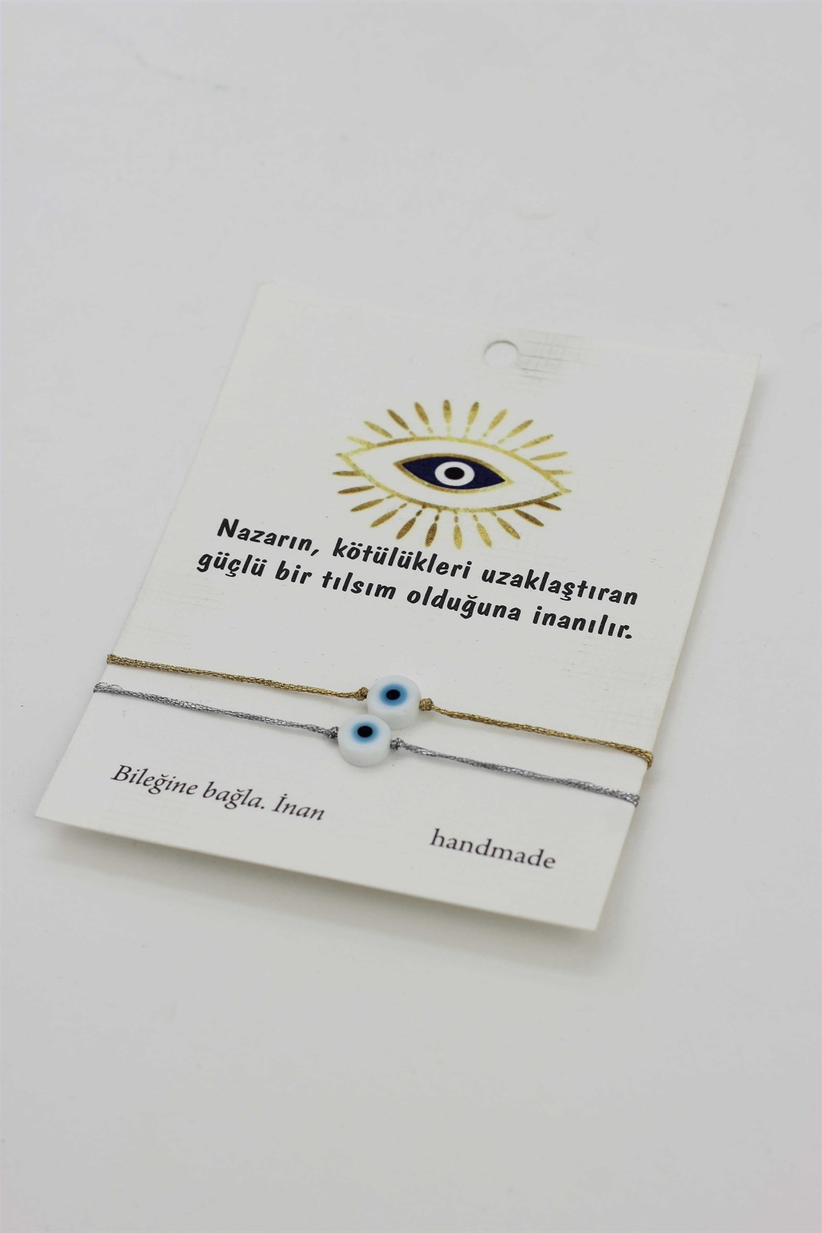 Nazar Boncuğu Çift Bileklik