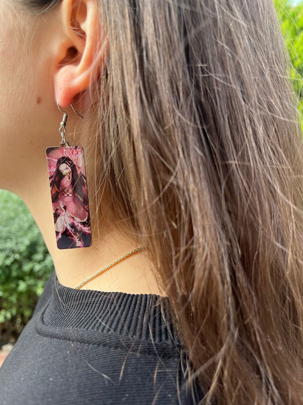 Nezuko Kamado Küpe