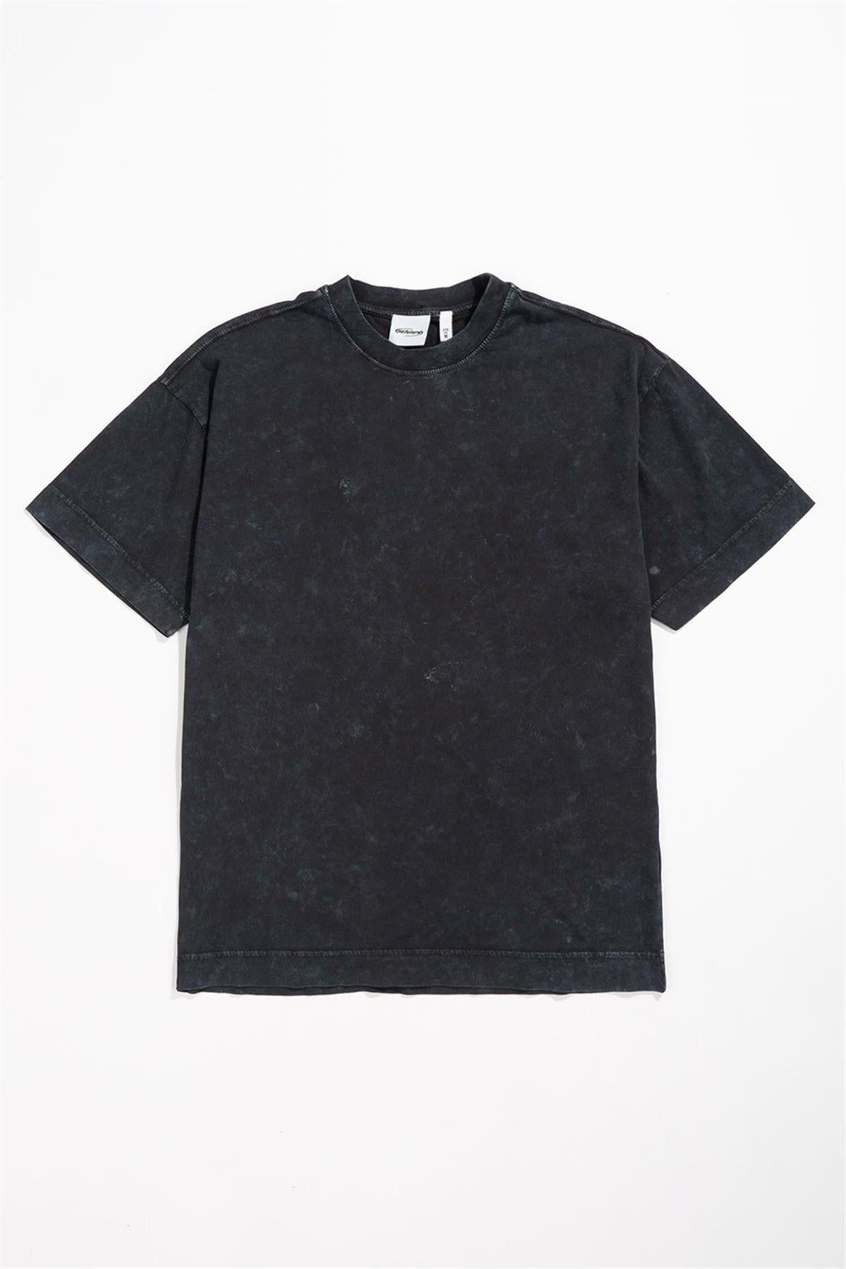 No Future Dark Acidwashed Oversize Unisex Tişört