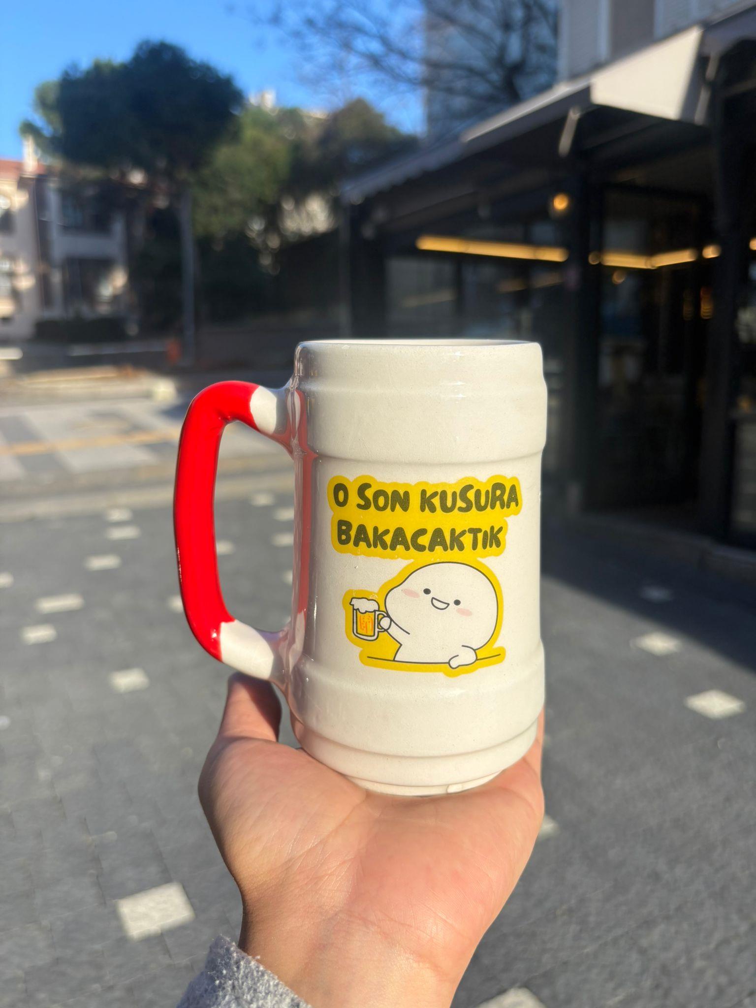 O Son Kusura Bakacaktık Bira Bardağı