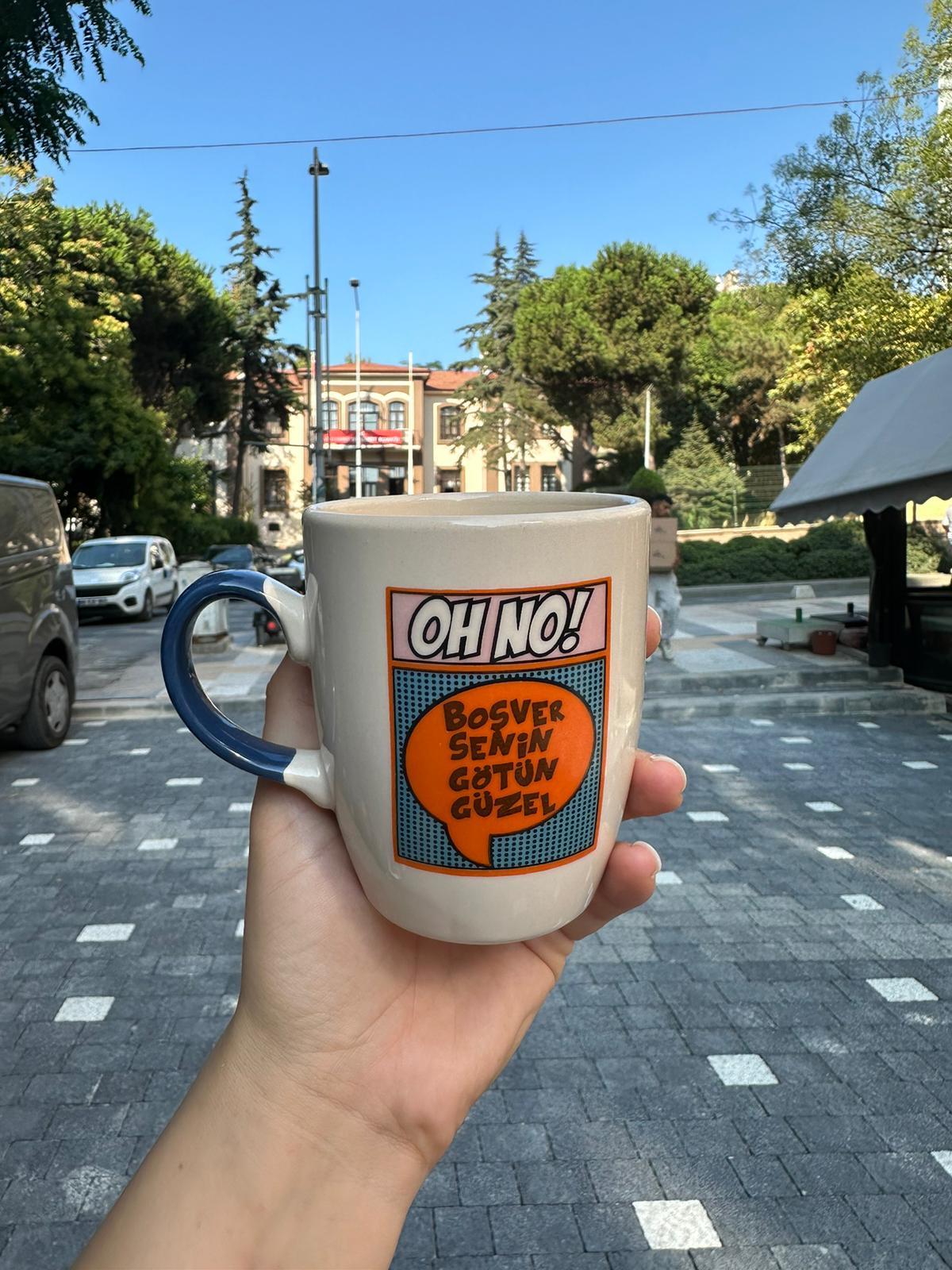 Oh No! Senin G*tün Güzel Oval Kupa