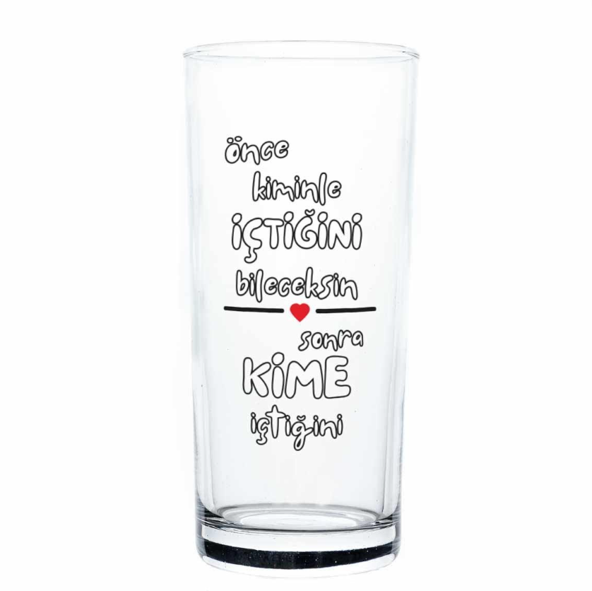 Önce Kiminle İçtiğini Bileceksin Sonra Kime Rakı Bardağı