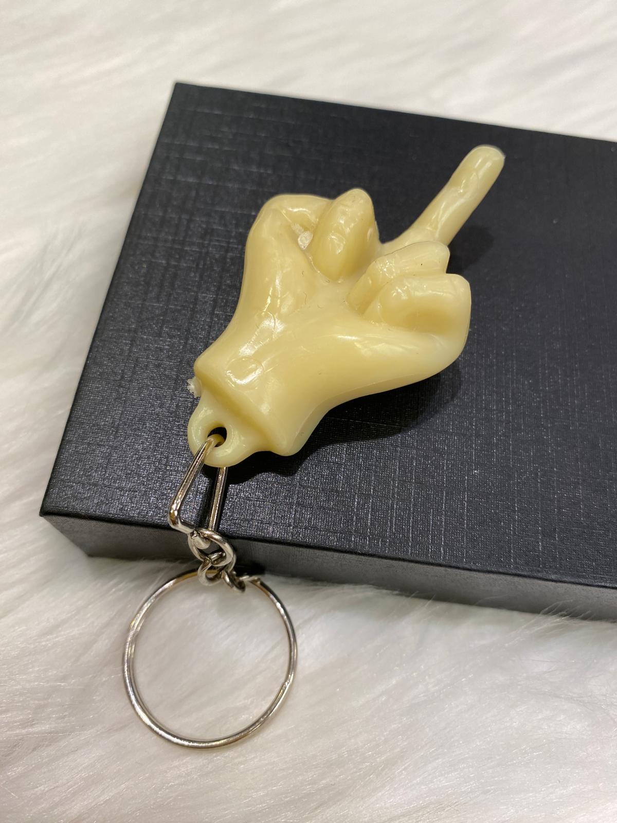 Parmakla Gösterilen Keychain - Kavuniçi