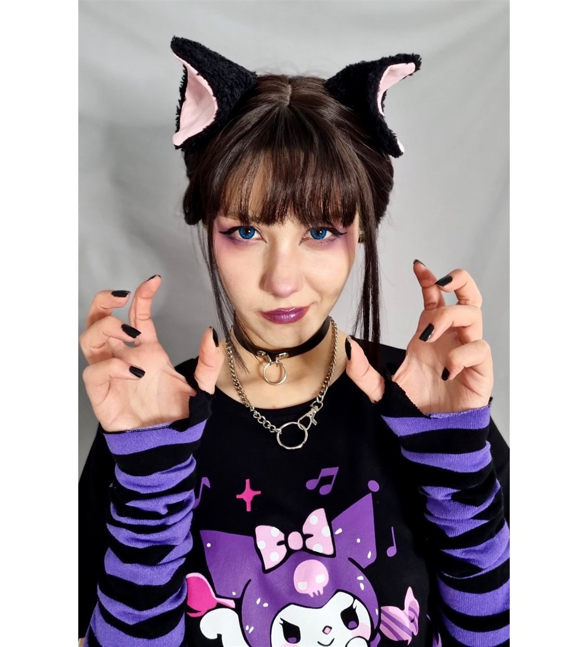Peluş Kedi Kulağı Cosplay Toka