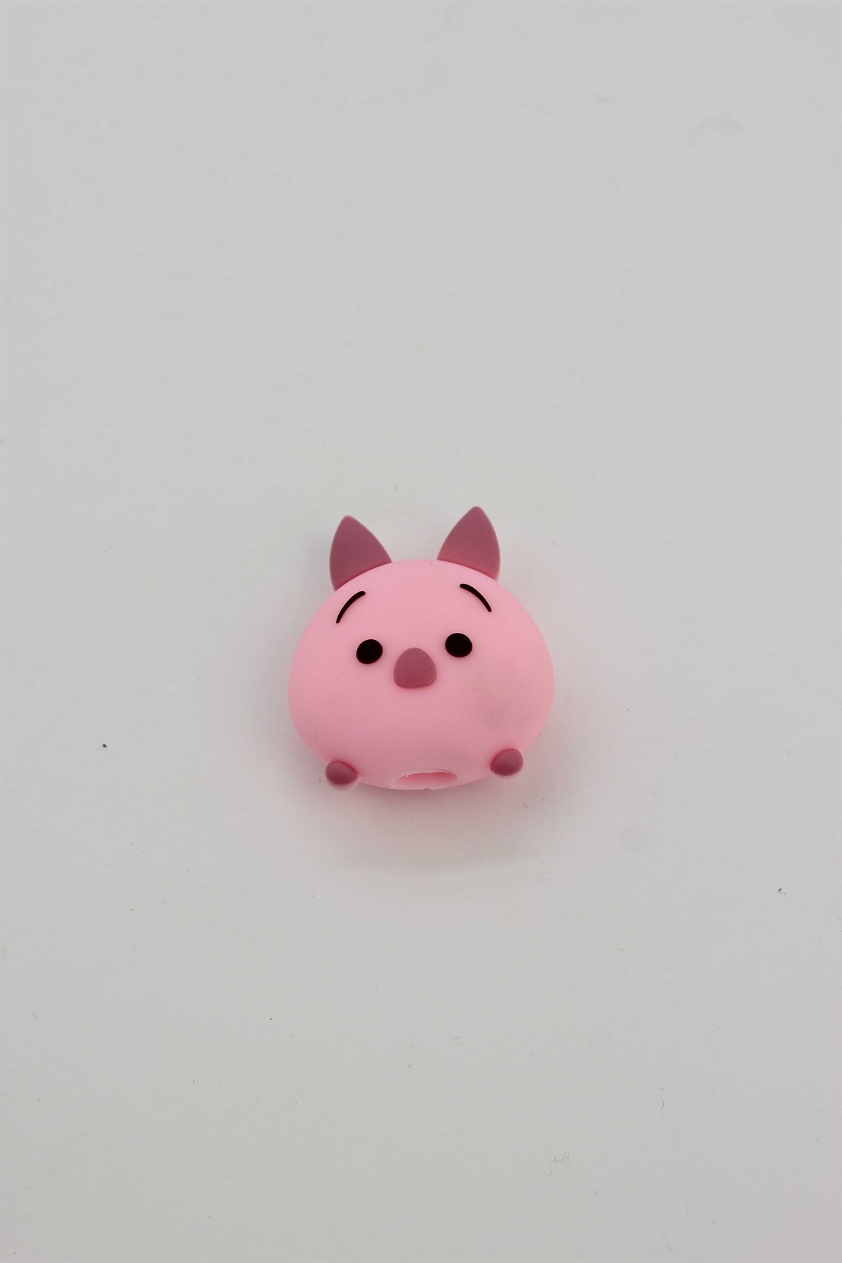 Pembe Domuz Şarj Kablo Koruyucu