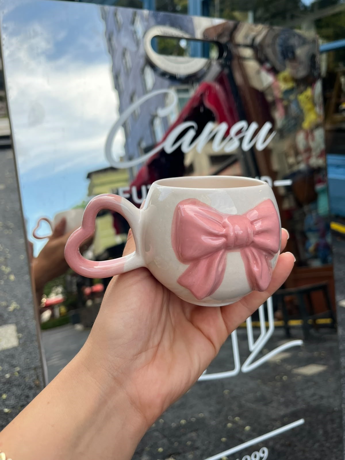 Pembe Fiyonk Amor Kupa
