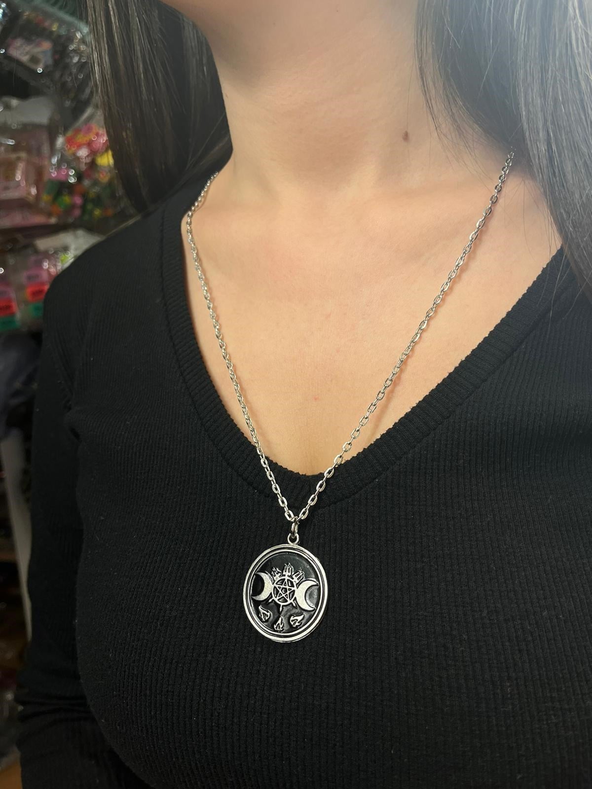 Pentagram Ay Kolye