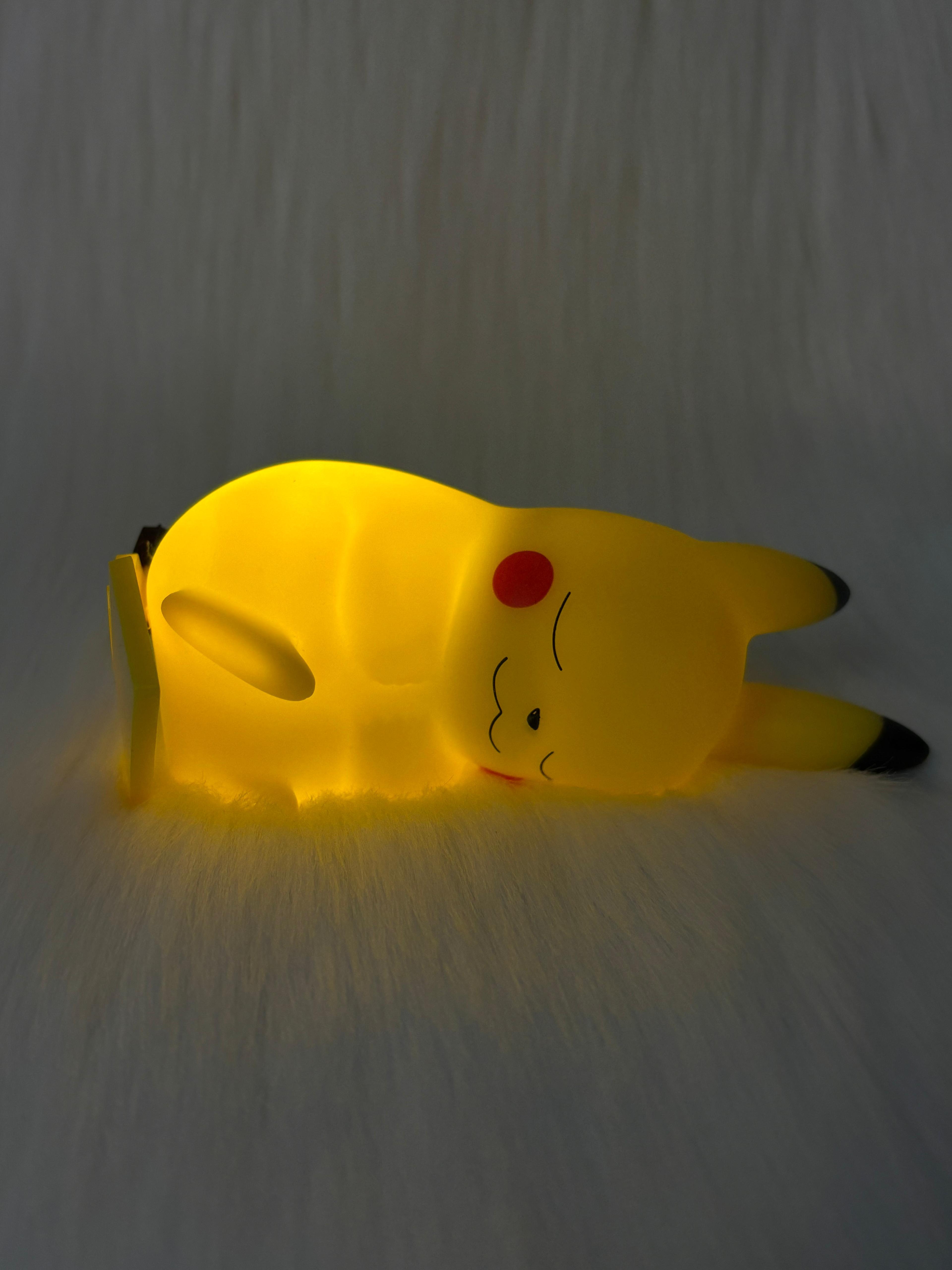 Pika Pika Elektrikli Fare Pikachu Oda Işığı Gece Lambası