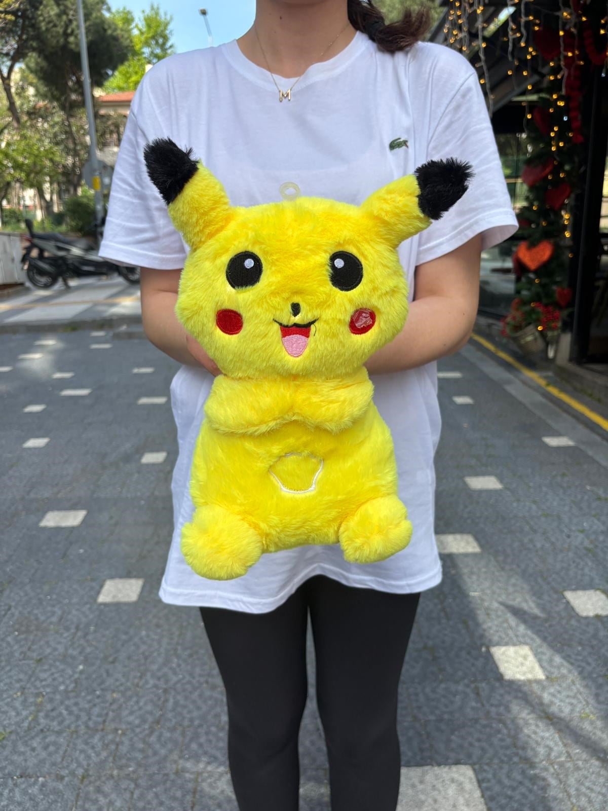 Pika Pika Pikachu Nefes Alan Uyku Arkadaşım Peluş