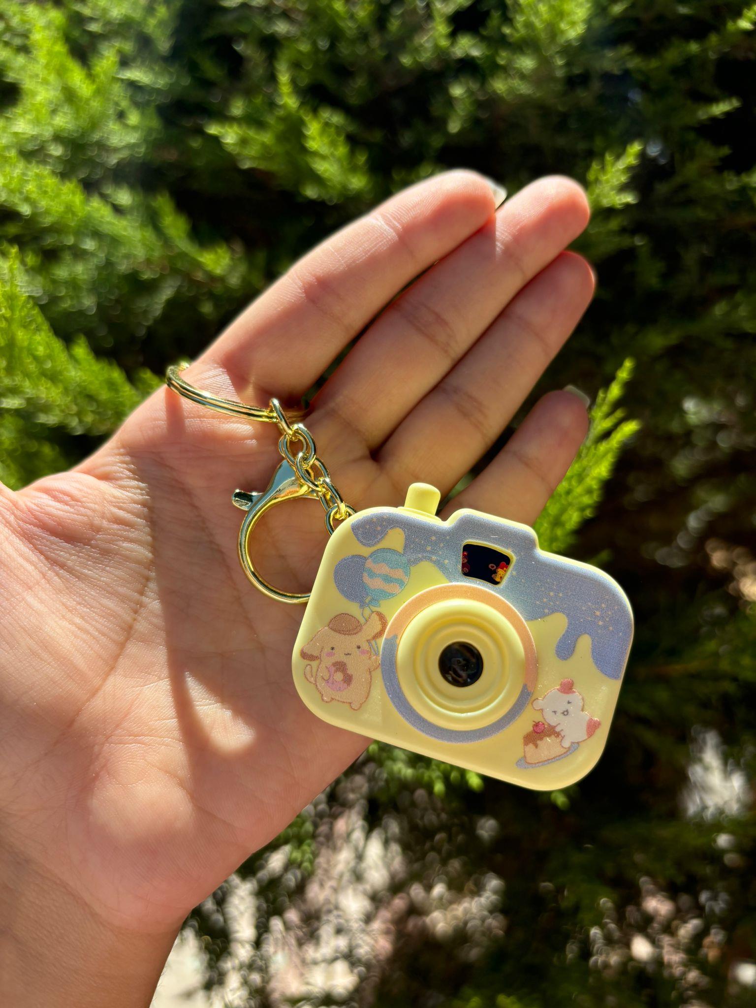 Pikachu Mini Fotoğraf Makine Anahtarlık