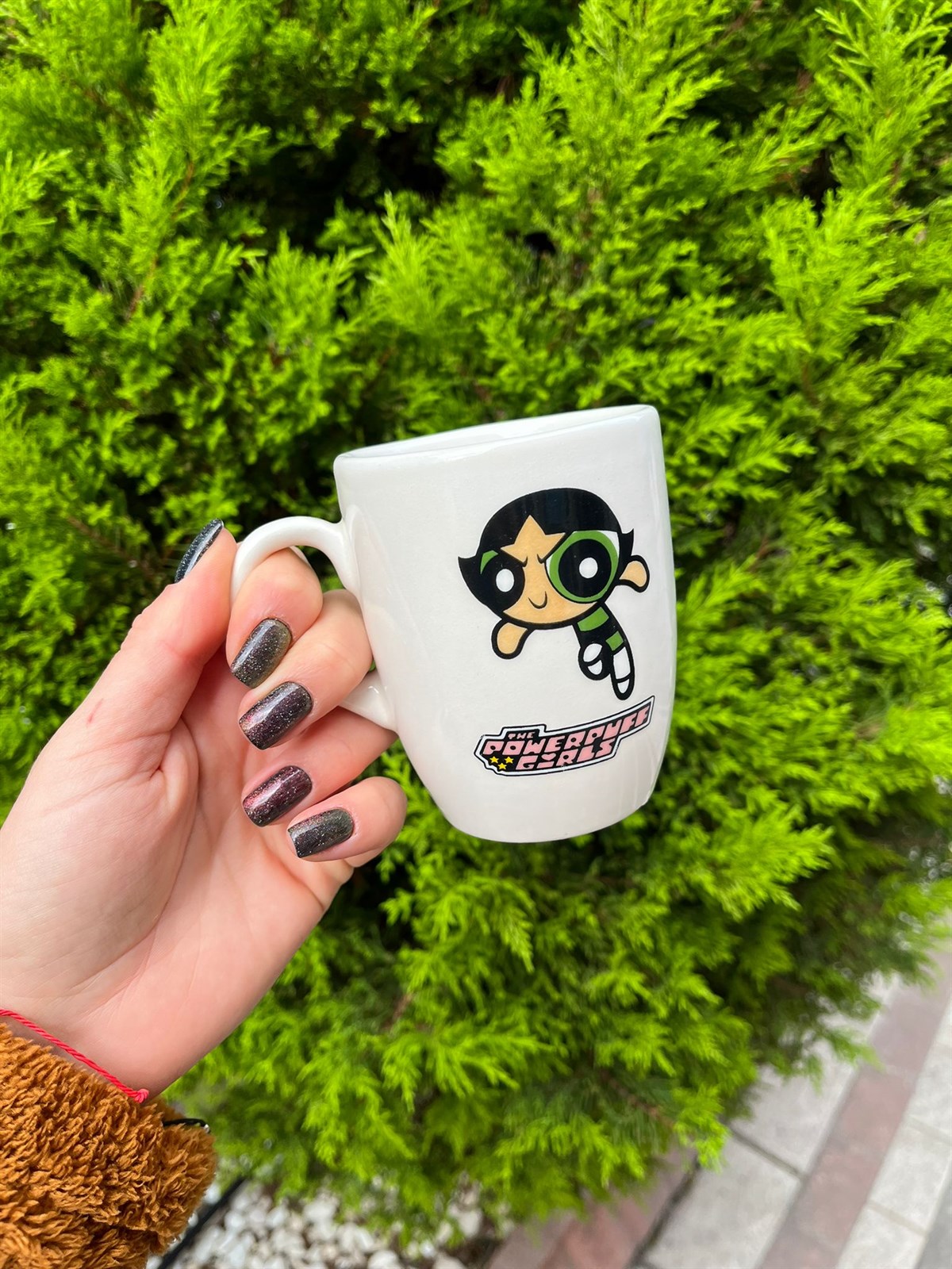 Powerpuff Girls Buttercup Renkli Baskılı Kupa
