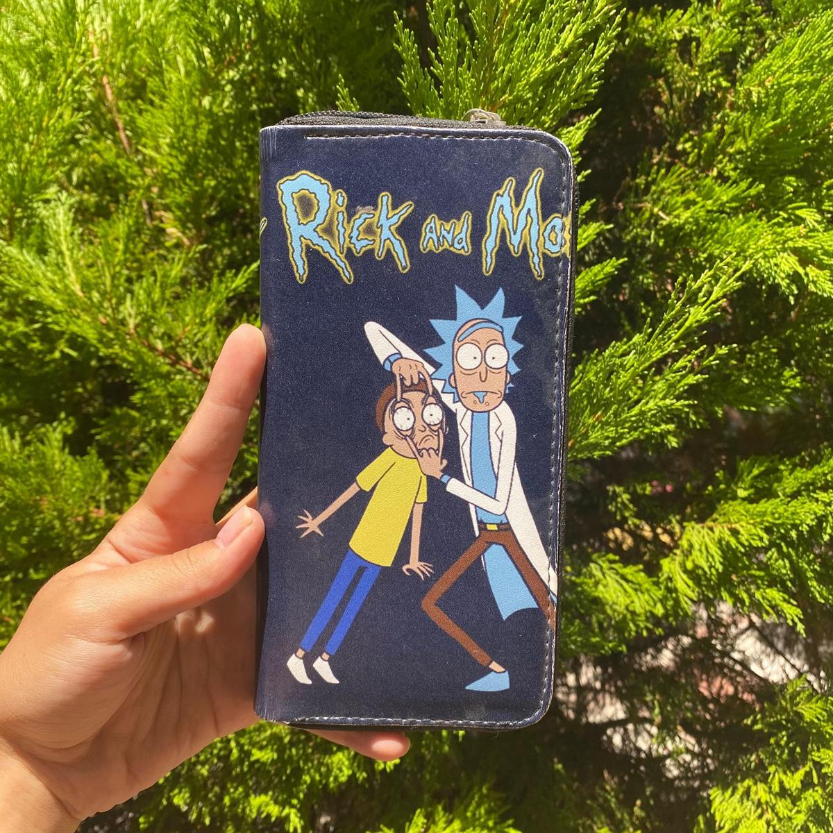 Rick and Morty Uzun Cüzdan