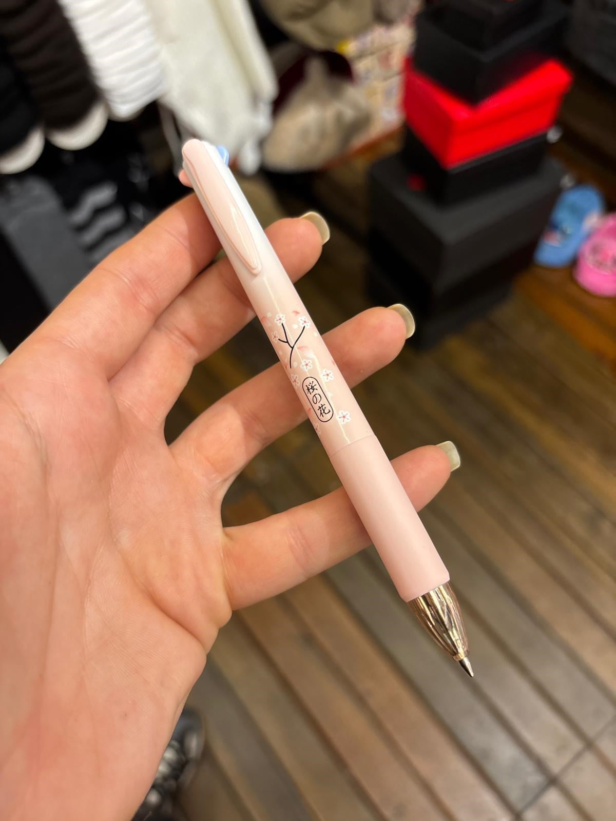Sakura Kiraz Çiçeği 4 Renk Çoklu Kalem