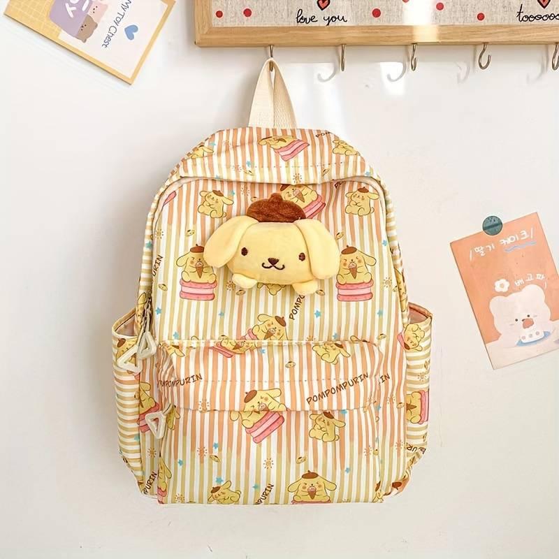 Sanrio Karakterli Sevimli Çocuk Okul ve Sırt Çantası
