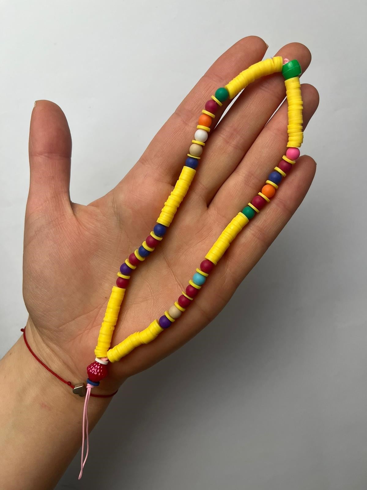 Sarı Renk Telefon Charmı