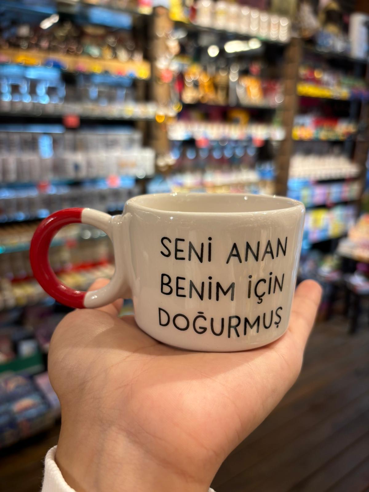Seni Anan Benim İçin Doğurmuş Düğüm Kupa