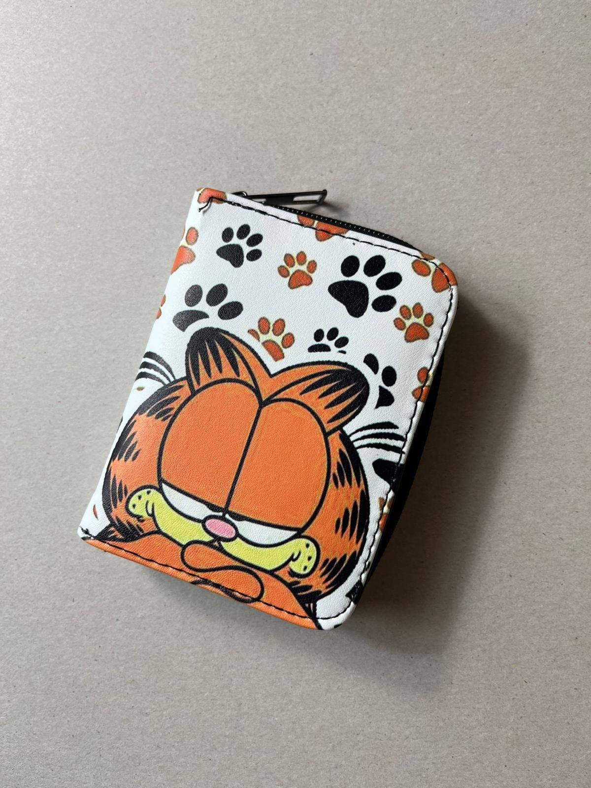 Şişko Kedi Pardon Balık Etli Kedi Garfield Unisex Cüzdan