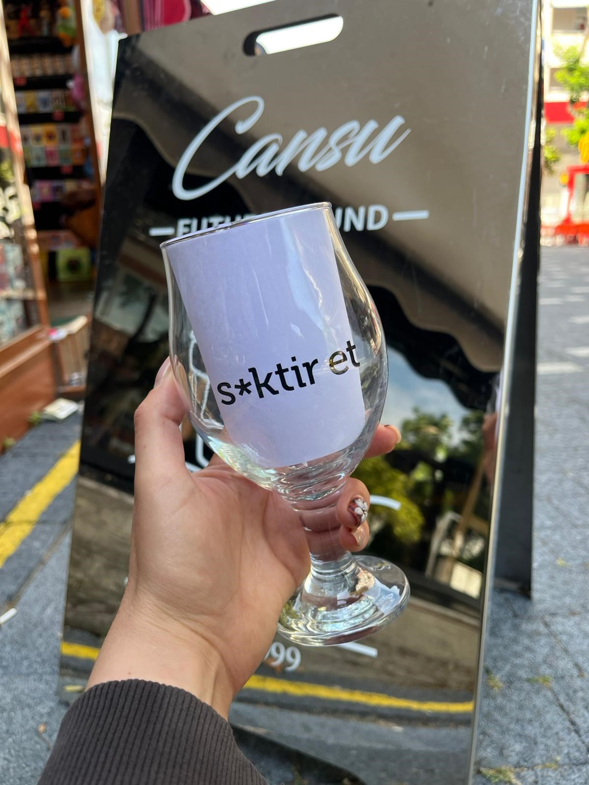 S*ktir Et Cam Bira Bardak