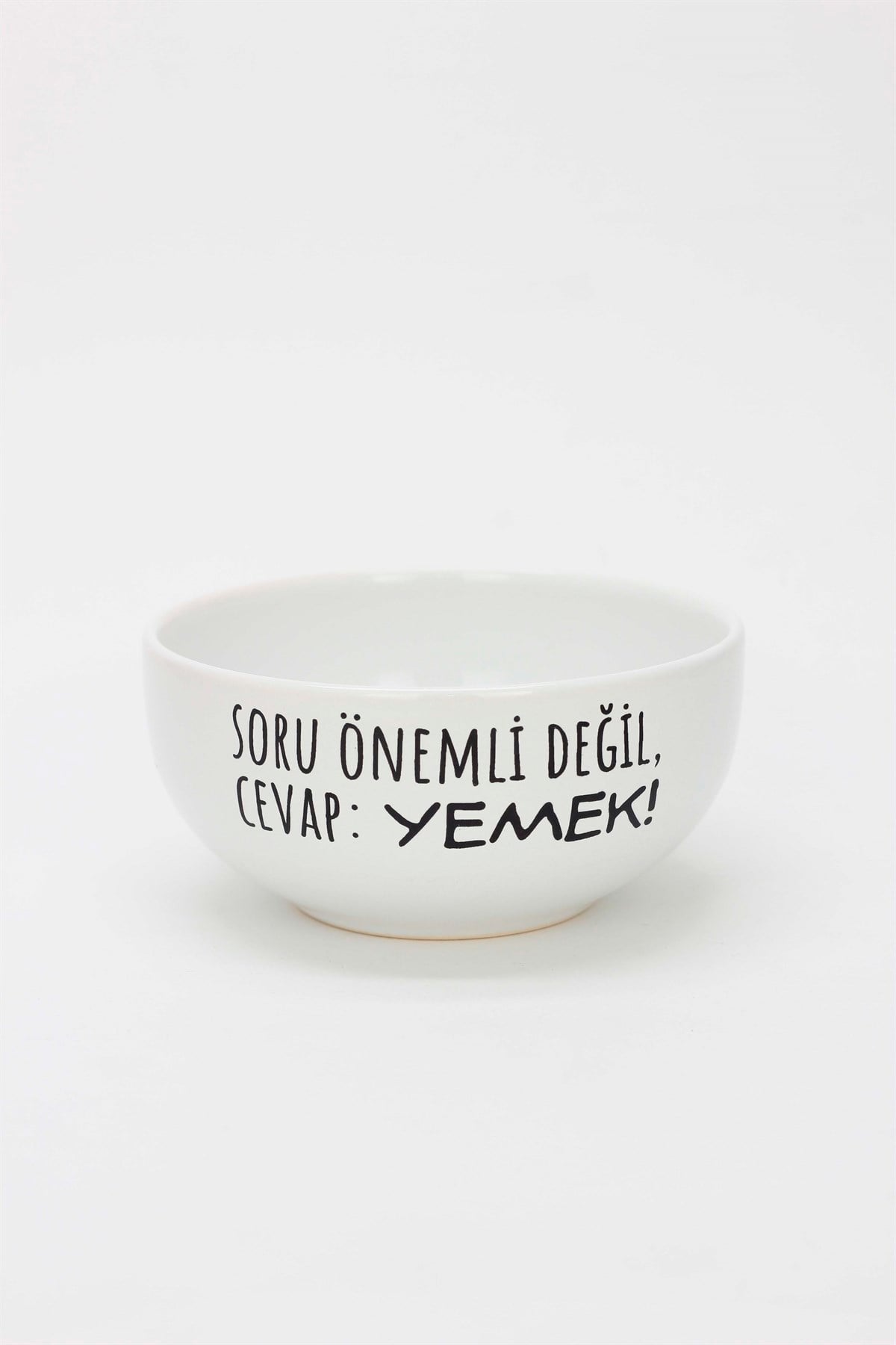 Soru Önemli Değil Cevap Yemek Kase