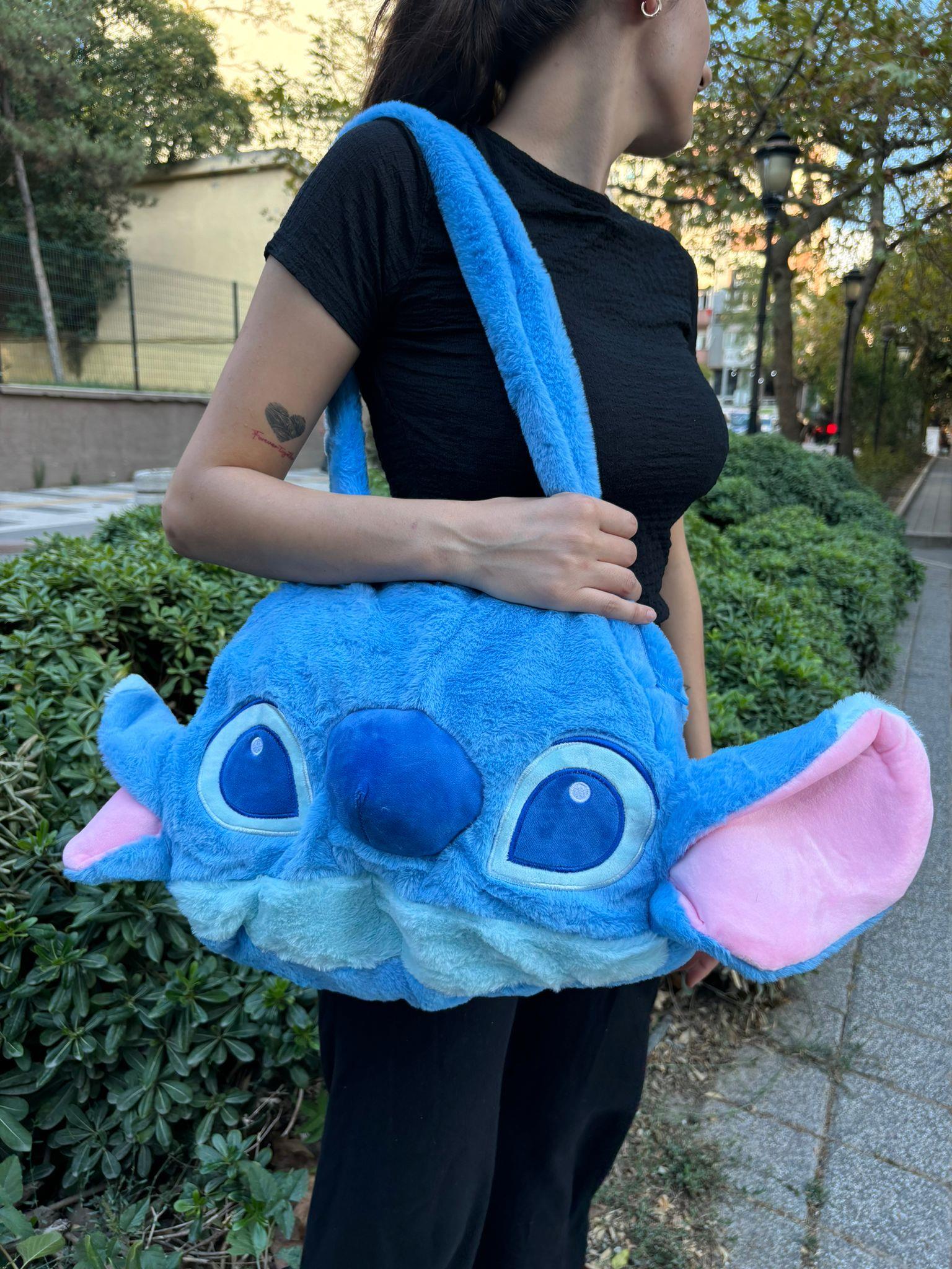 Stitch Peluş Omuz Çantası