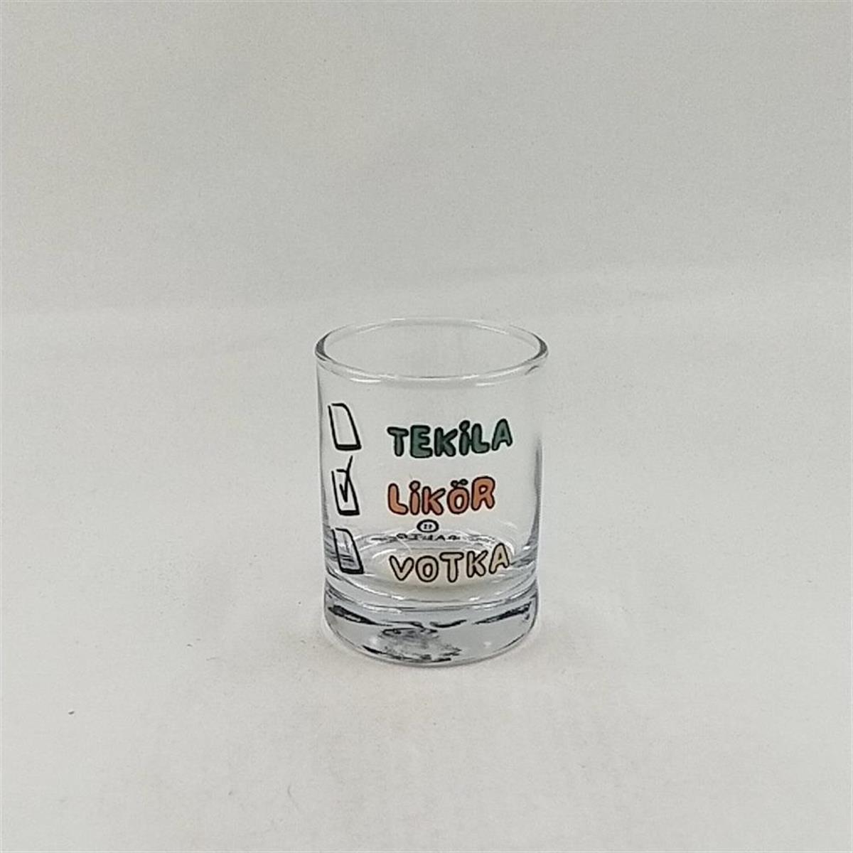 Tekila Likör Votka aShot Bardağı