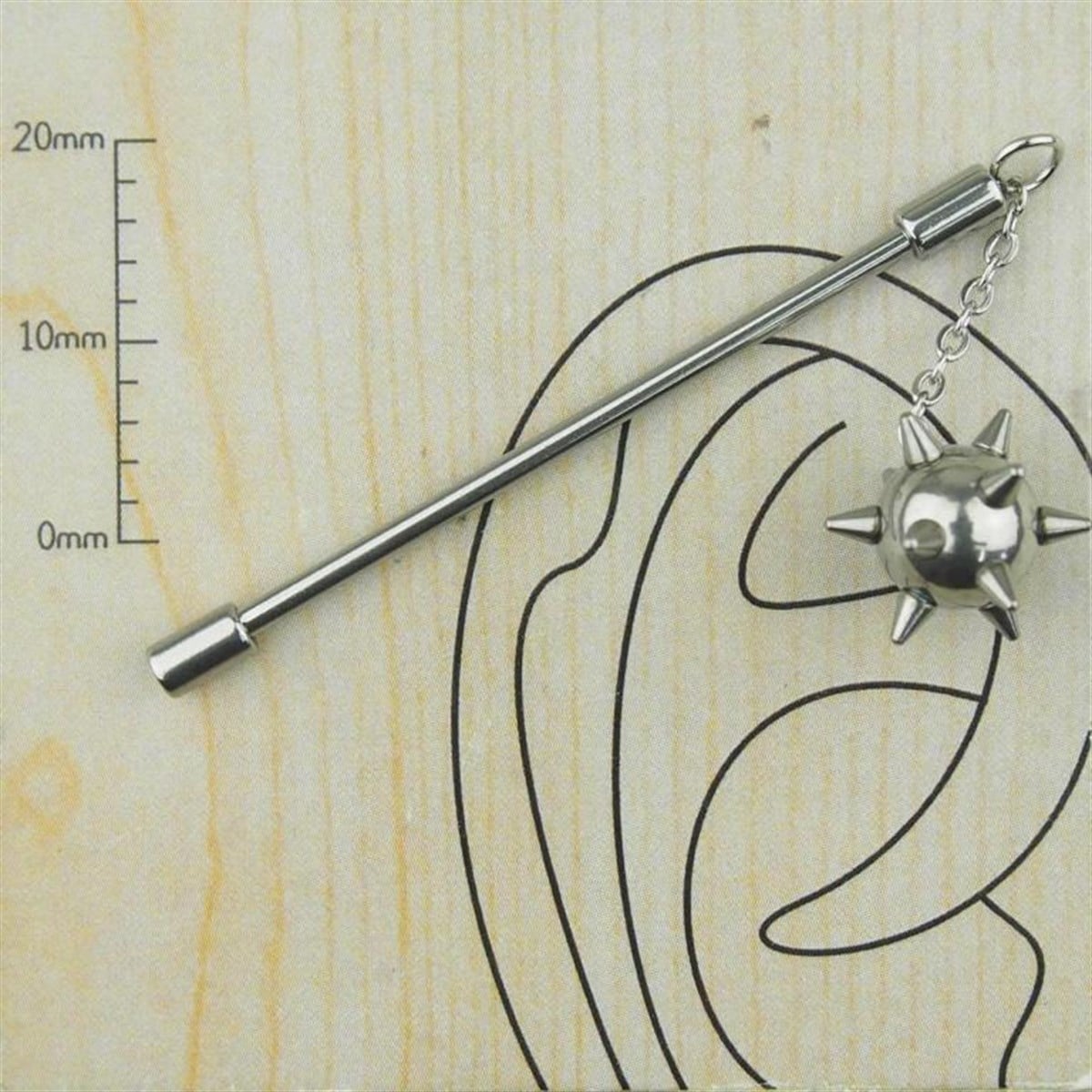 Topuz Çelik Köprü Piercing