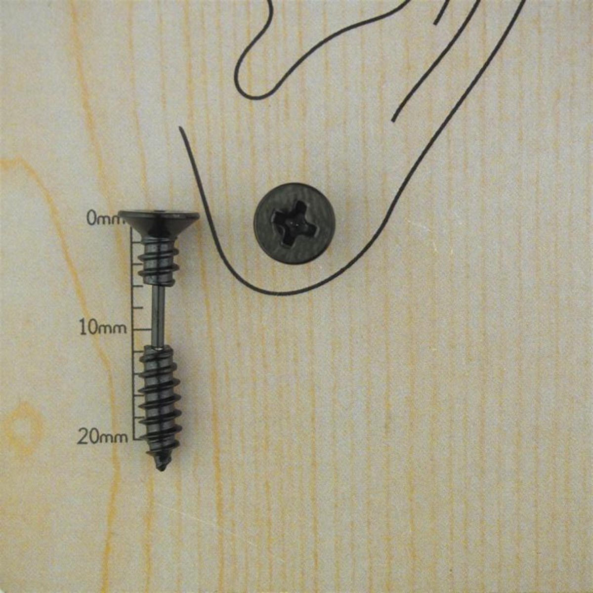 Vida T2 Siyah Kıkırdak Piercing