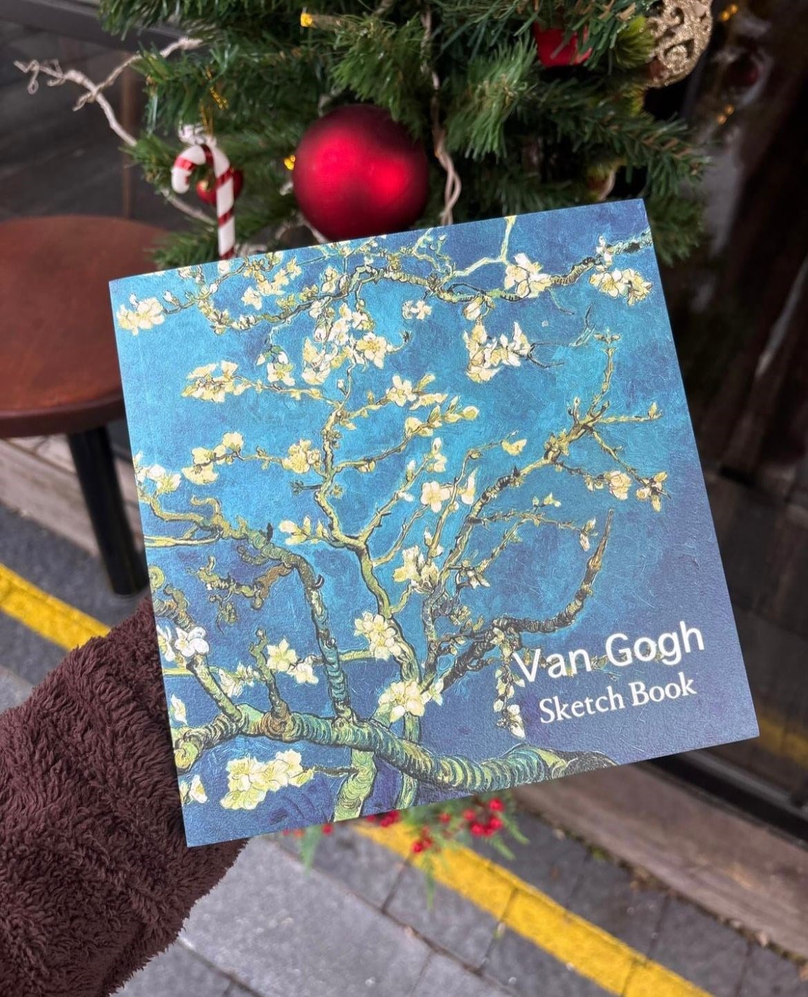 Vincent van Gogh Badem Çiçekleri Tasarım Resim Çok Amaçlı Defter