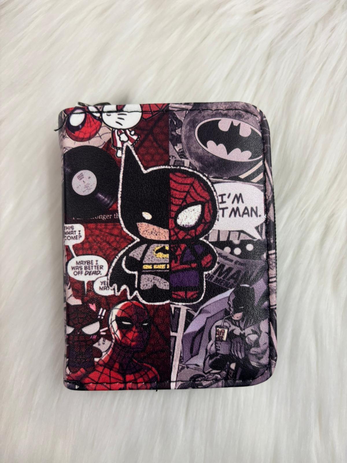 Yarasa Örümcek Batman and Spiderman Cüzdan
