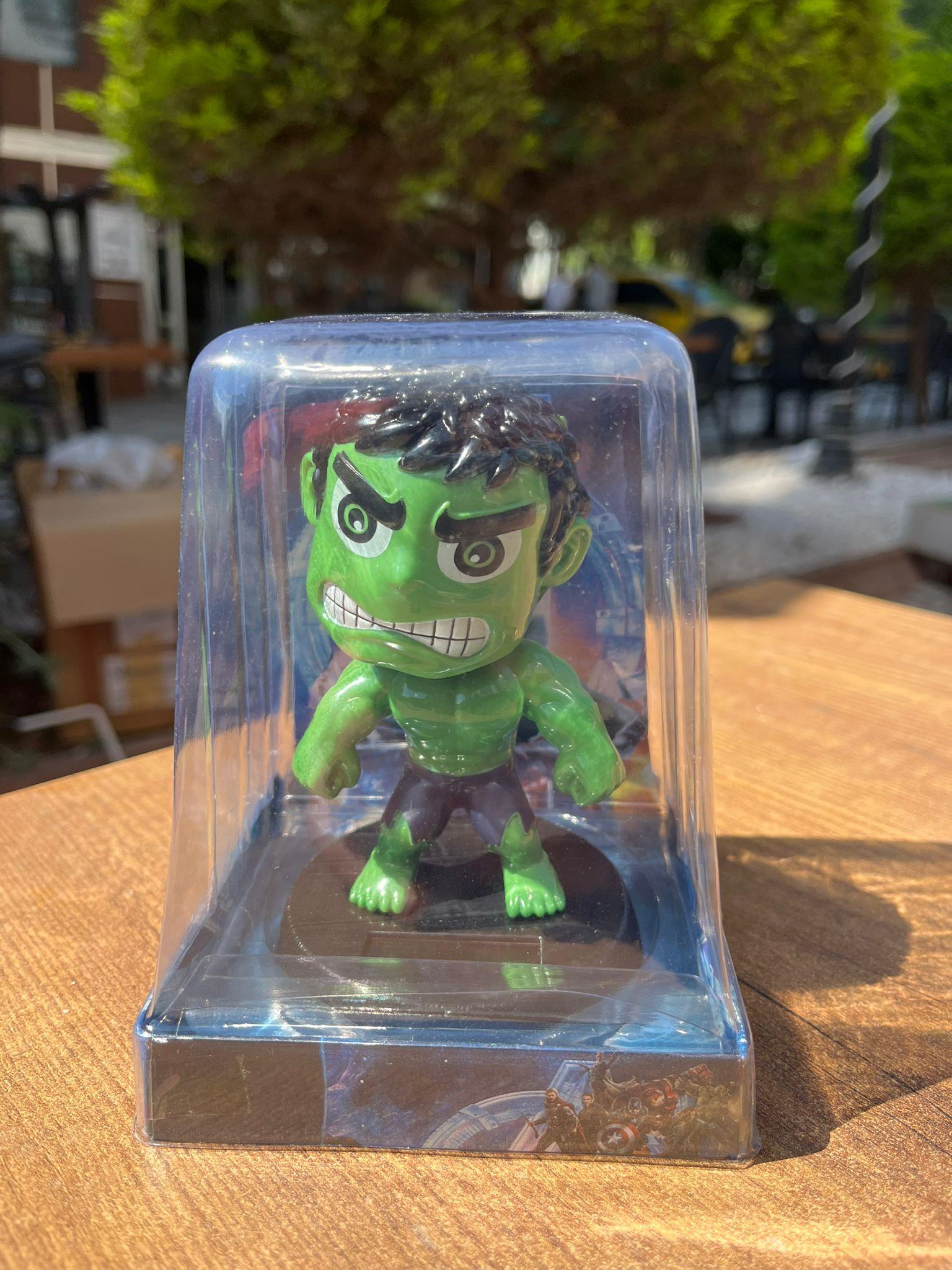 Yeşil Dev Hulk Sallanan Kafa Figür