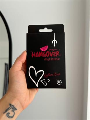 Hangover Mini Ateşli İtiraflar İçki Oyunu