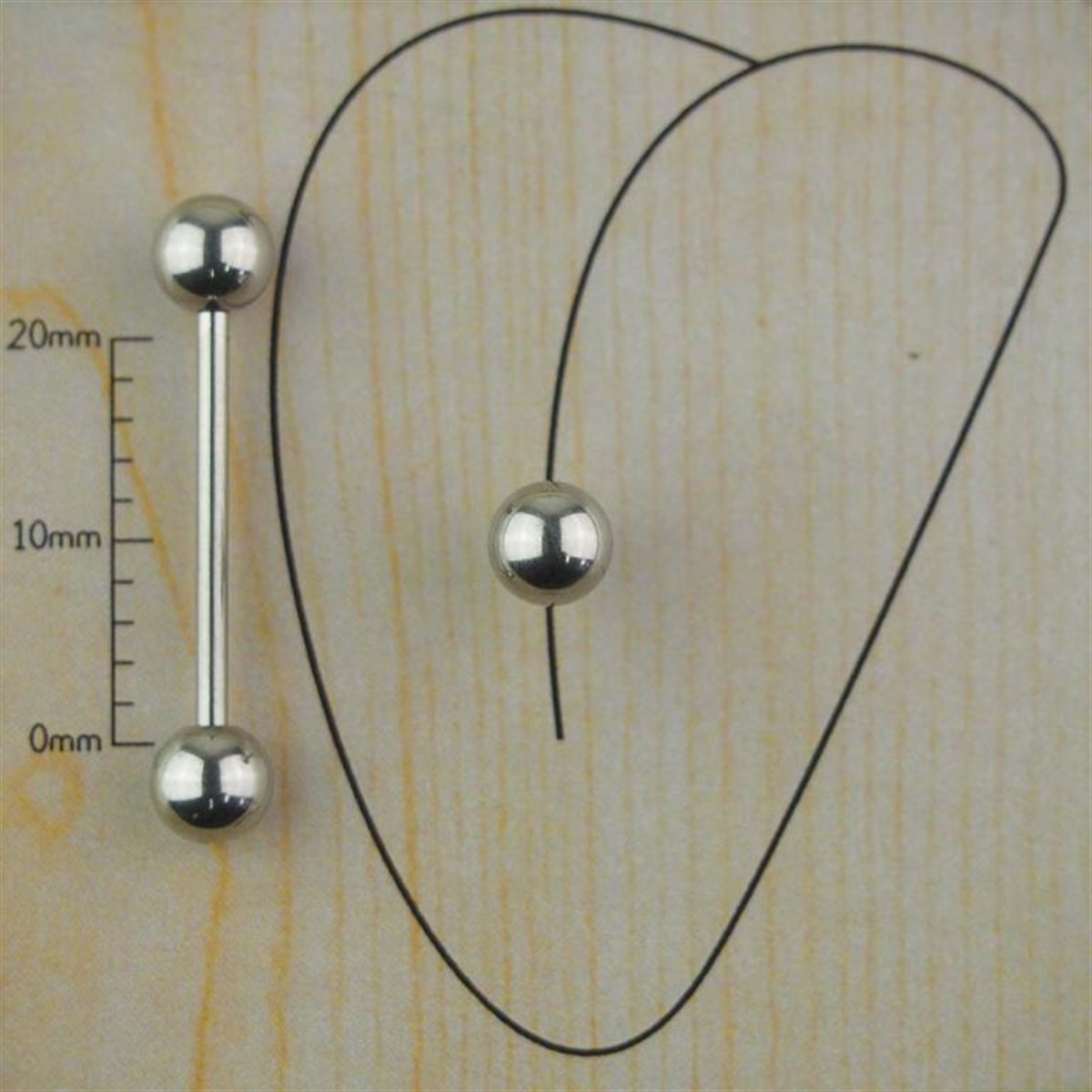 18mm Çelik Dil Piercing
